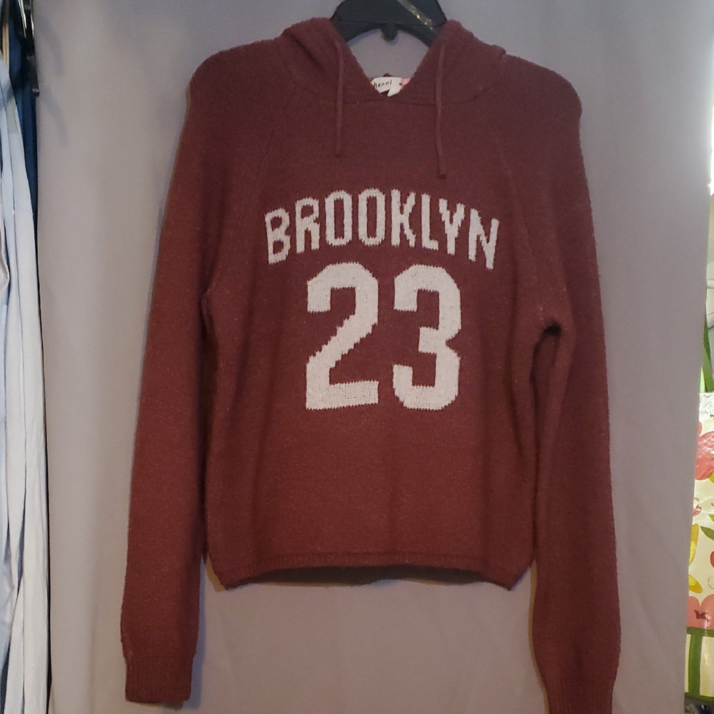 Brooklyn 23 Maroon Sweater